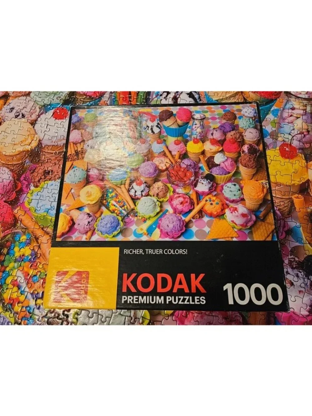 1000 piece puzzle Ice Cream Kodak